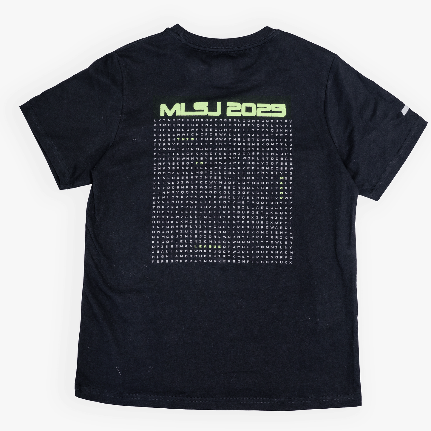 MLSJ 2025 Men's Word Search Tee