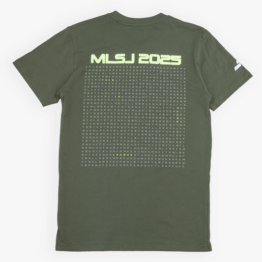 MLSJ 2025 Men's Word Search Tee