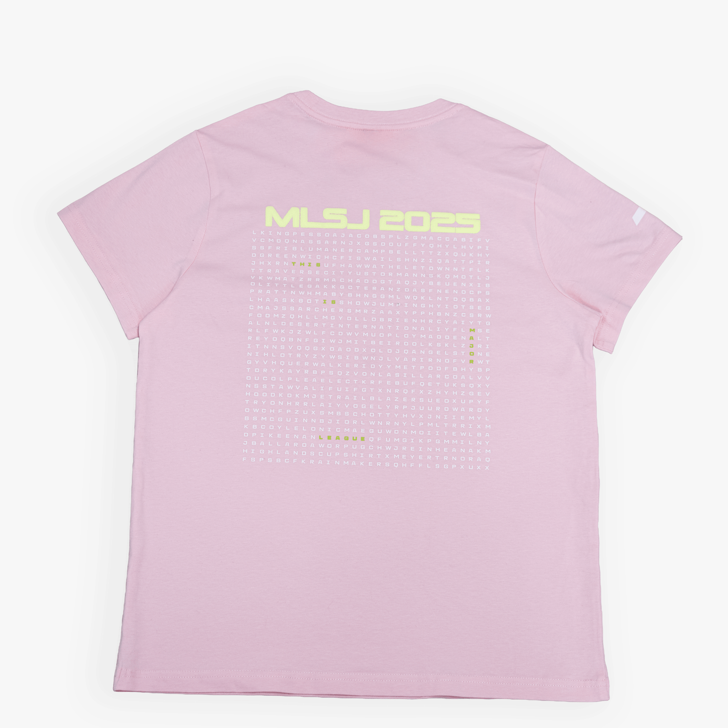 MLSJ 2025 Women's Word Search Tee