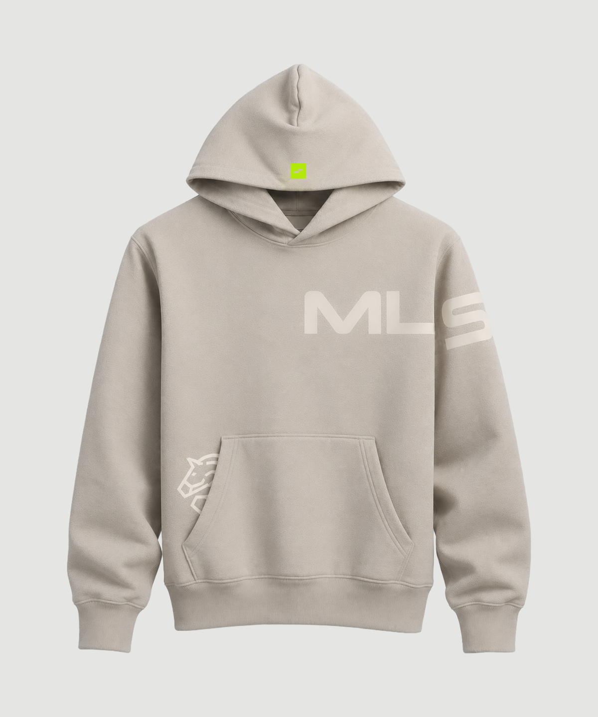 MLSJ S6 Icon Hoodie : Natural