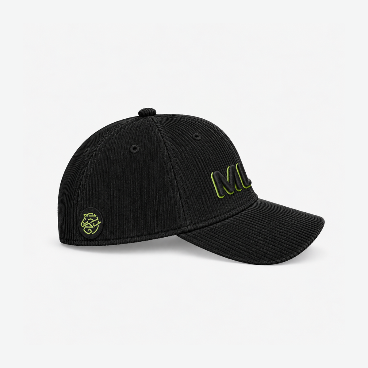 MLSJ S6 Corduroy Cap : Black