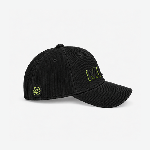 MLSJ S6 Corduroy Cap : Black
