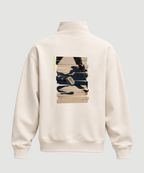 MLSJ S6 The Major 1/4 Zip : Natural