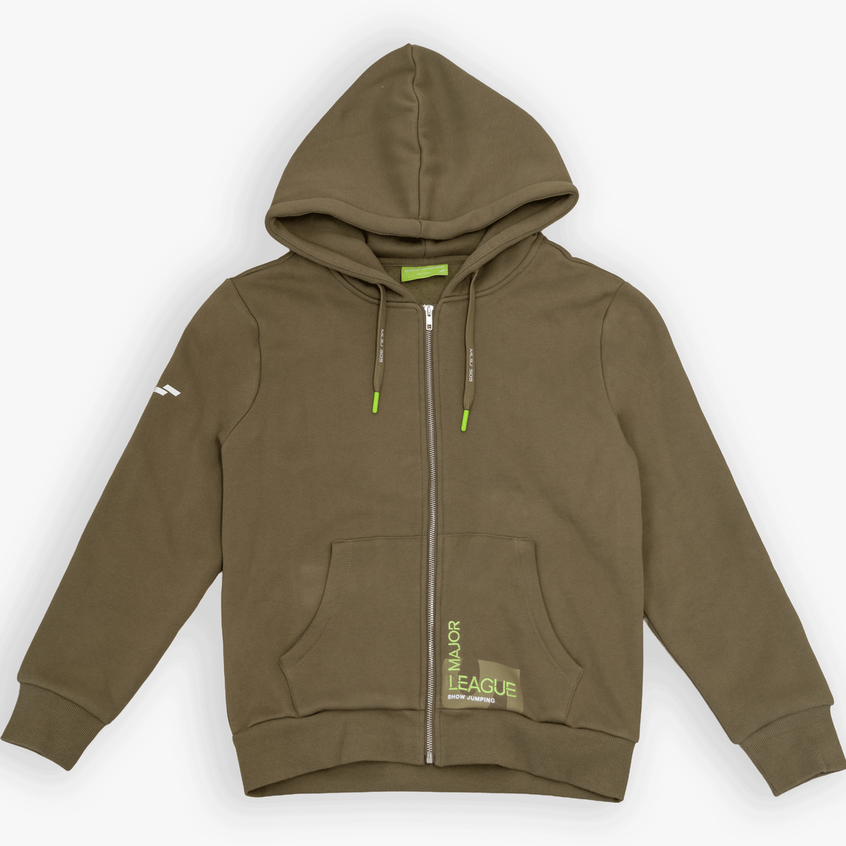 MLSJ 2025 Embossed Zip Up Hoodie